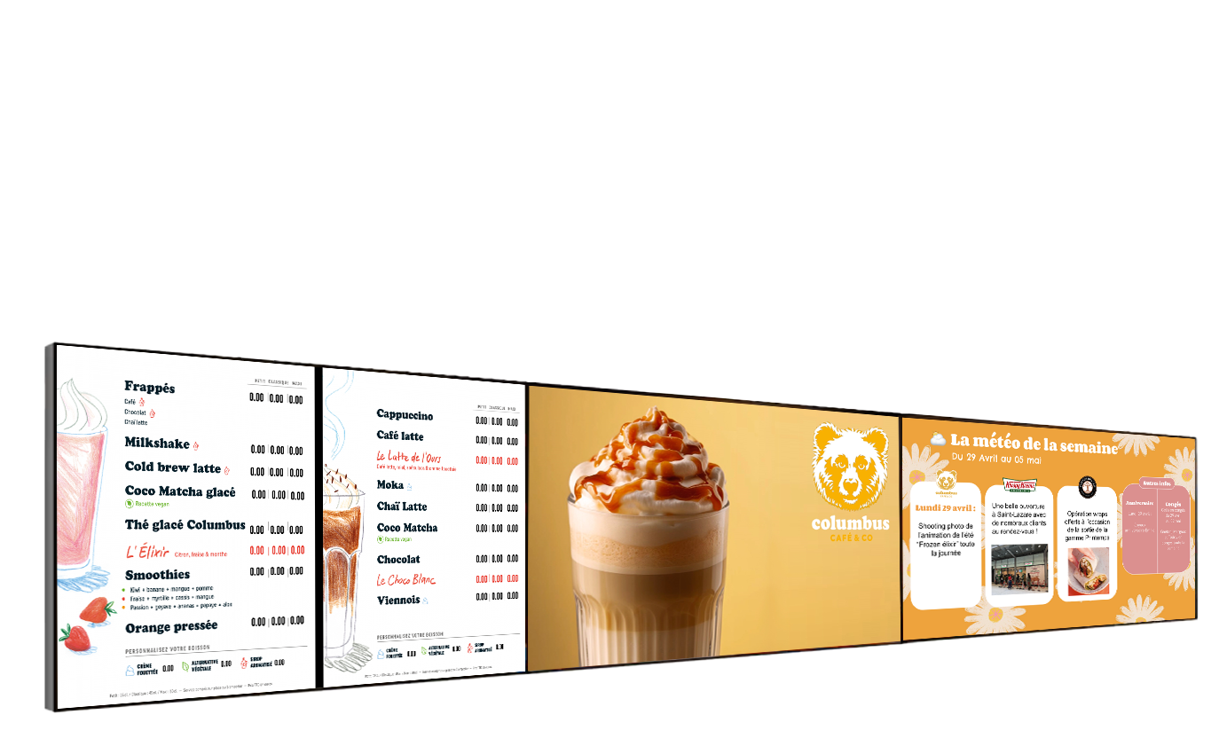 Trois écrans et demis